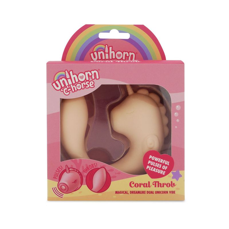 Unihorn Massager C Horse Coral Throb