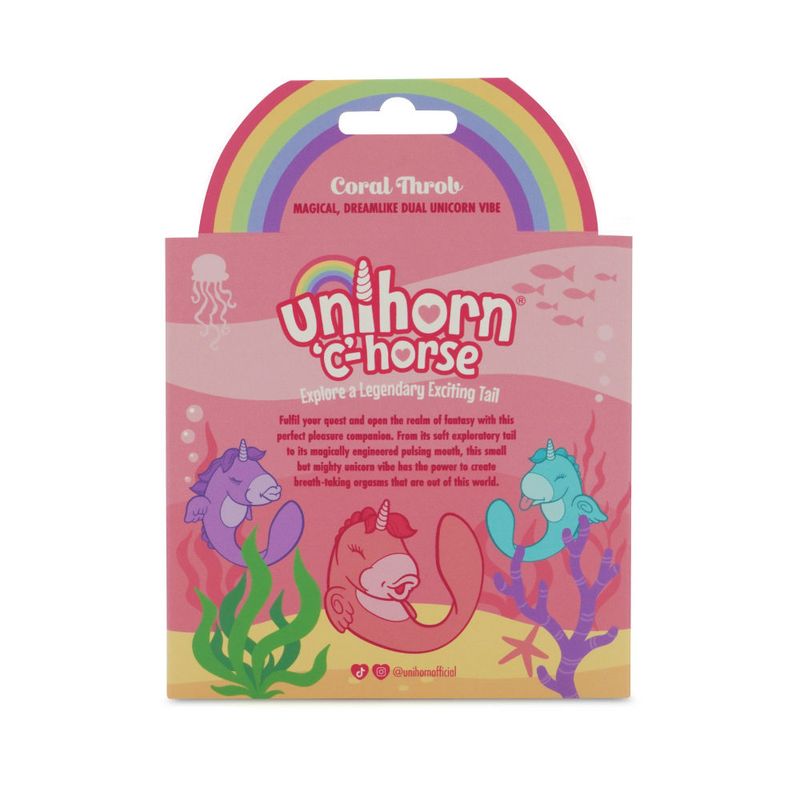 Unihorn Massager C Horse Coral Throb