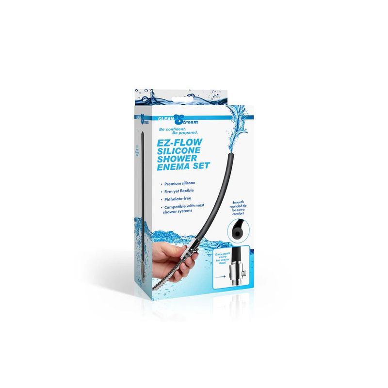 EZ-Flow Silicone Shower Enema Set