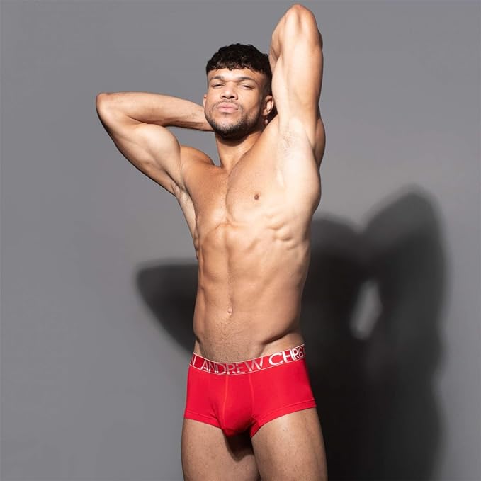 Happy Modal Boxer w/ ALMOST NAKED® - Red