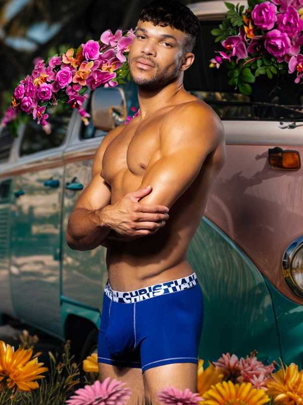 ALMOST NAKED® Hang-Free Boxer - Navy