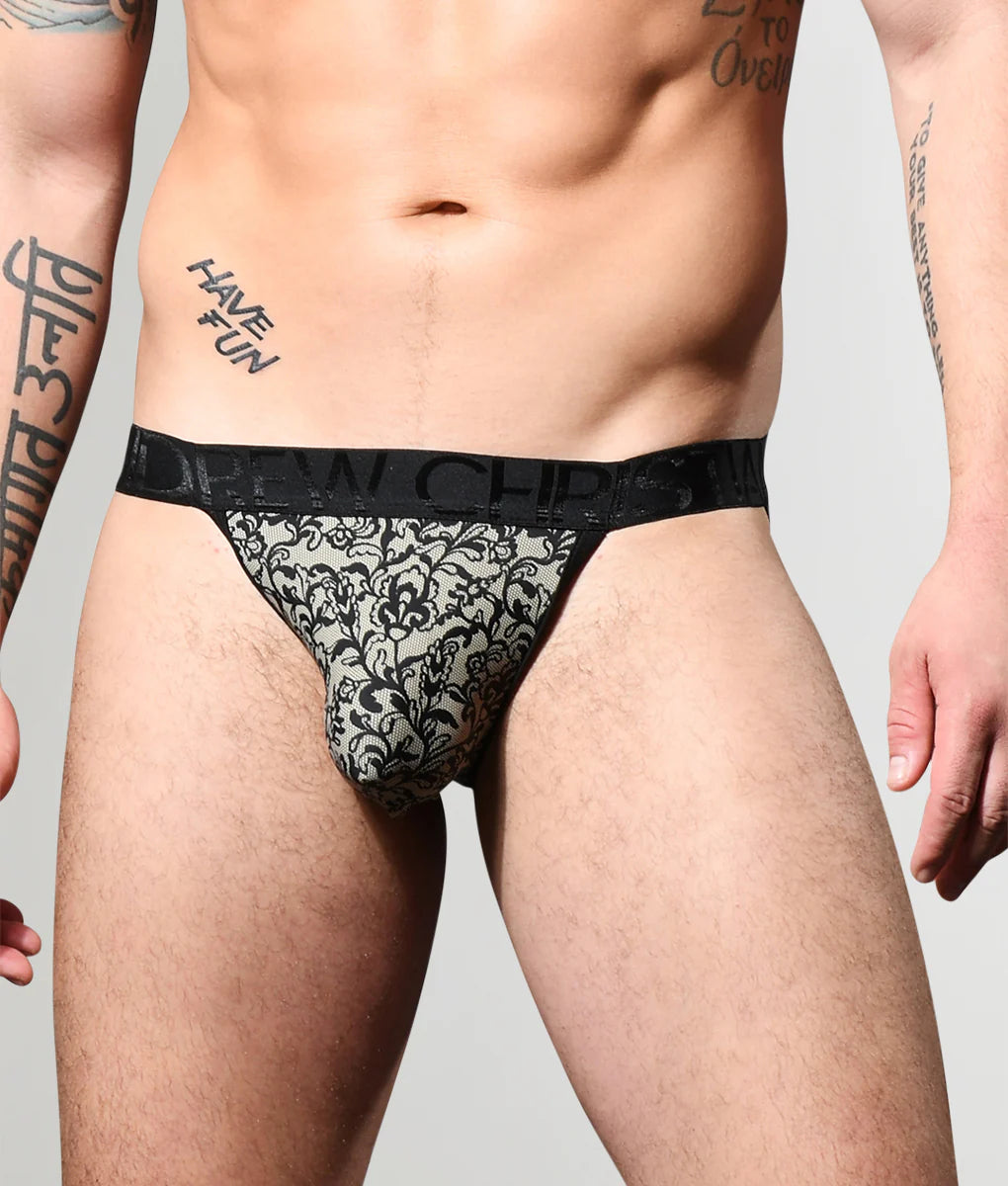 Lace Print Brief w/ ALMOST NAKED®