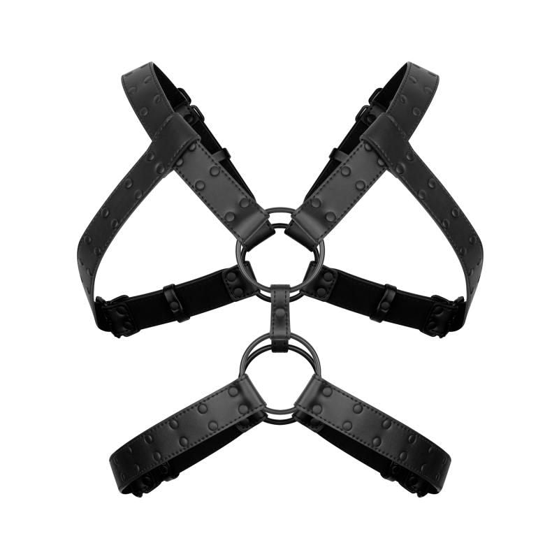 Rocco Bondage Harness Black