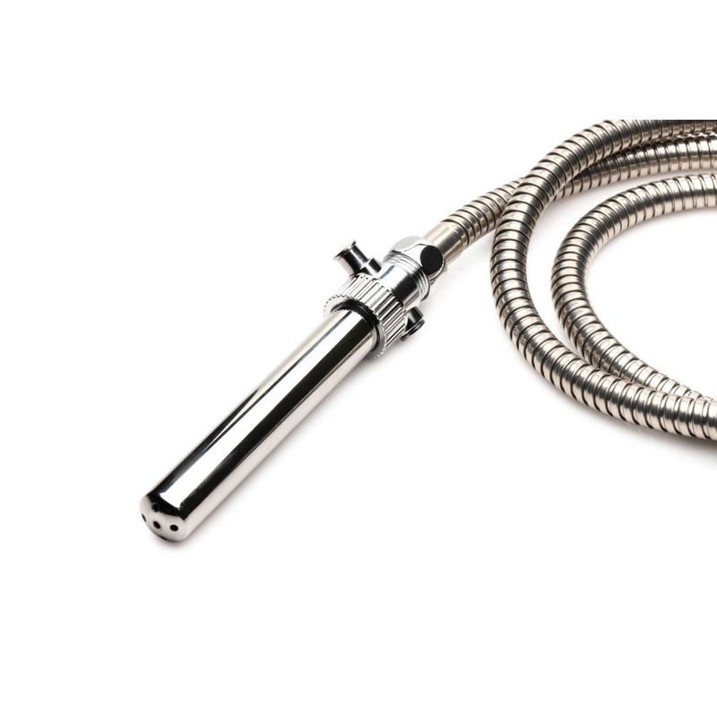 Enema Nozzle With Push Valve