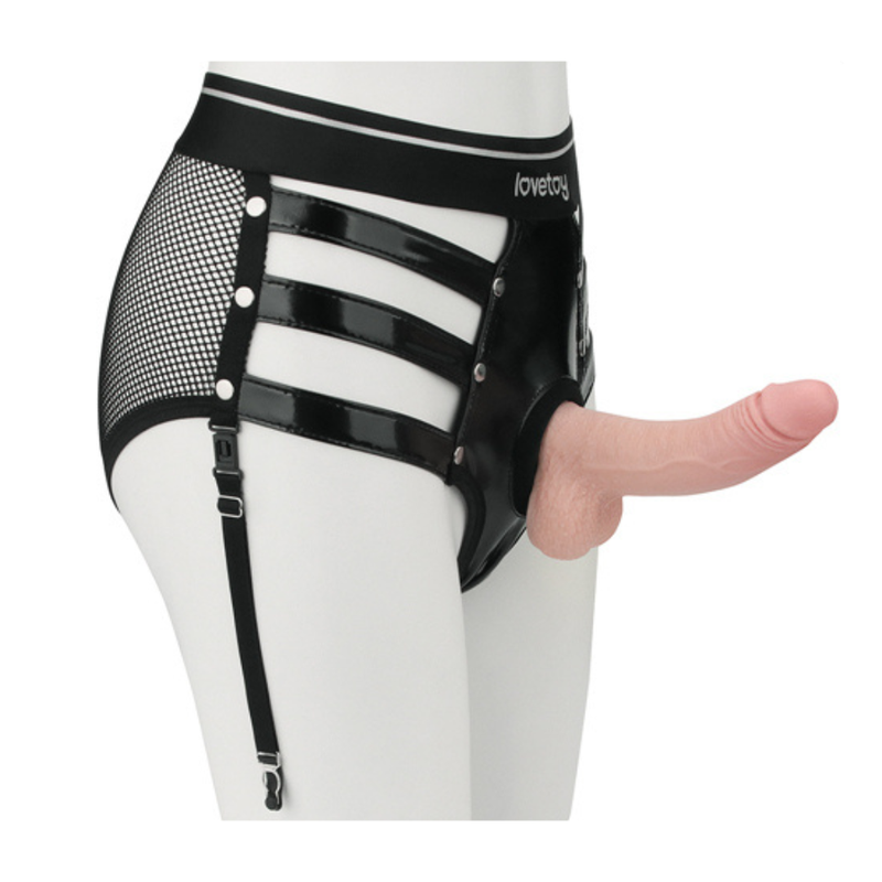 Rebellion Reign Iconic Harness Strap On Set L/XL