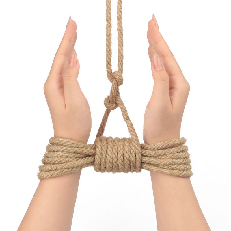 Rebellion Reign Rustic 10m Hemp Bondage Rope
