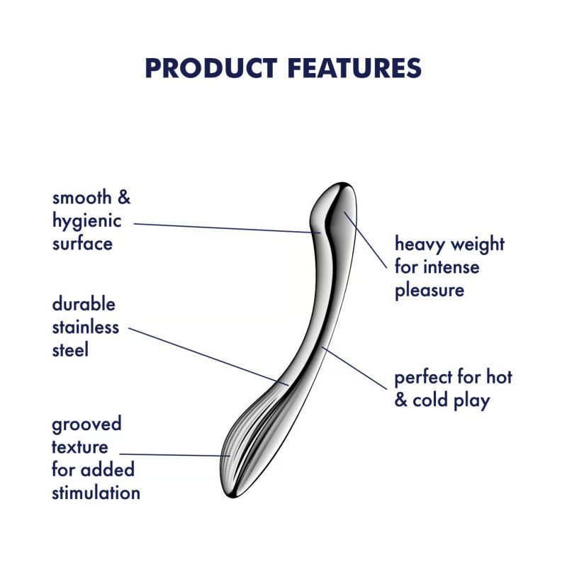 Satisfyer Pure Gravity 1 Metal Dildo