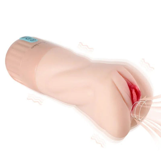 Suctroker Dual Density Vibrating Sucking Pussy