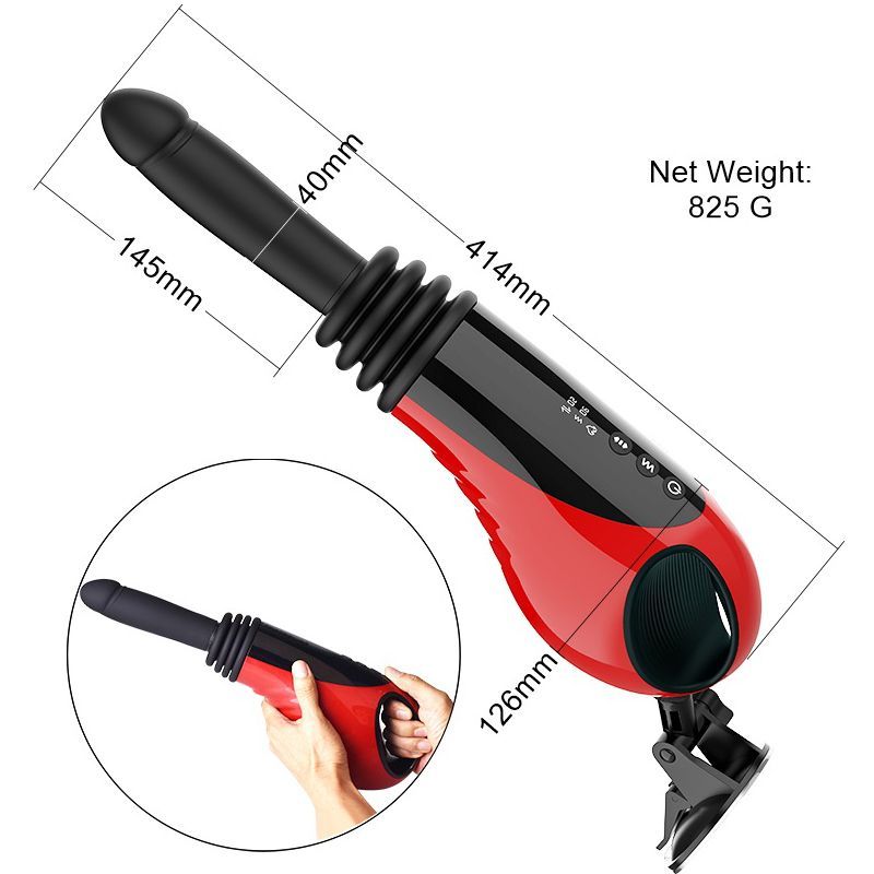 Thrusting Vibrating Fuck Machine