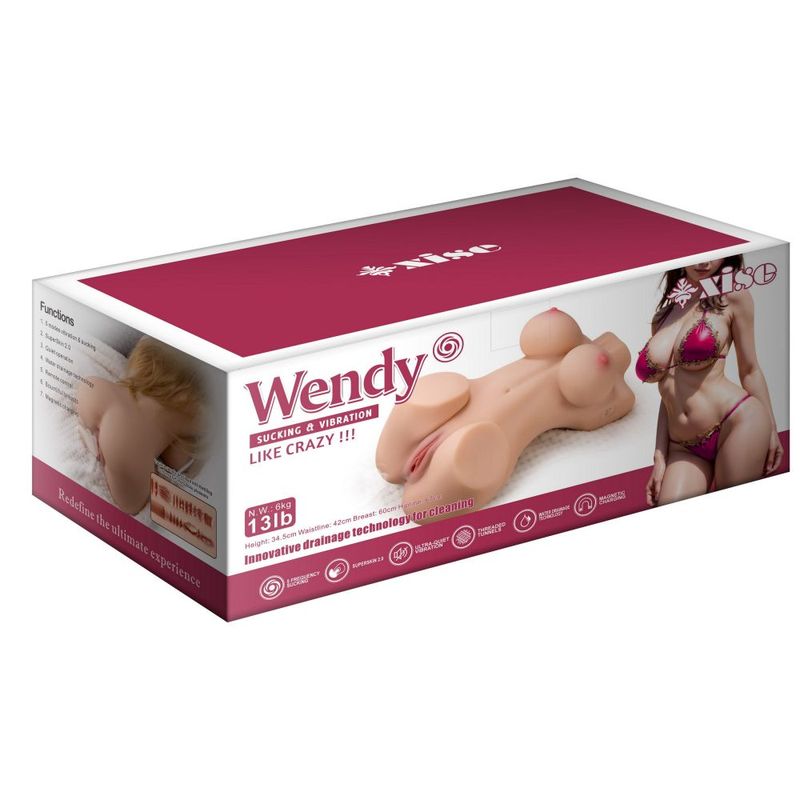 Wendy 6kg Remote Control Pussy And Ass Female Torso