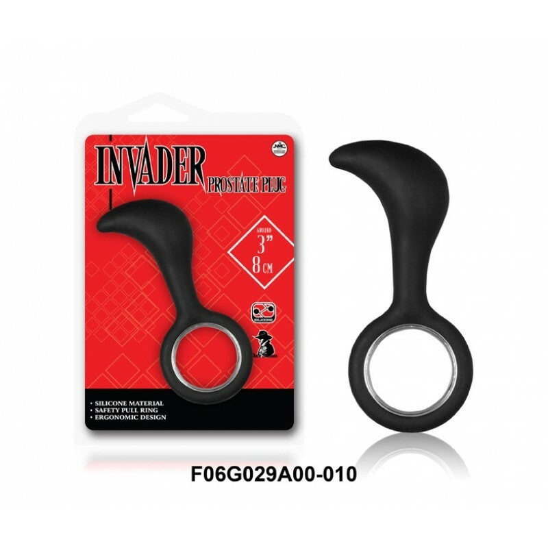 Prostate Anal Plug Invader 3" Point
