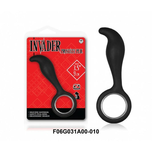Prostate Anal Plug Invader 3" Curved