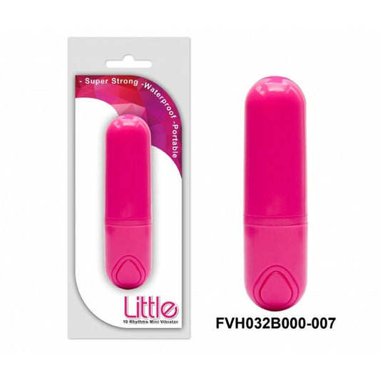 Bullet Little Neon Vibrator - Pink