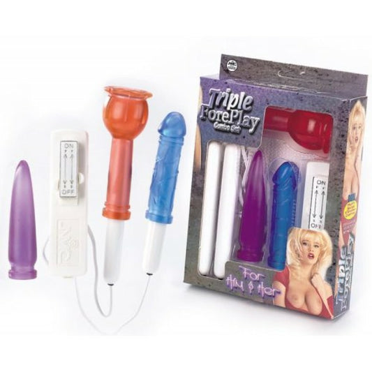 Triple Foreplay Kit (Torpedo Power)