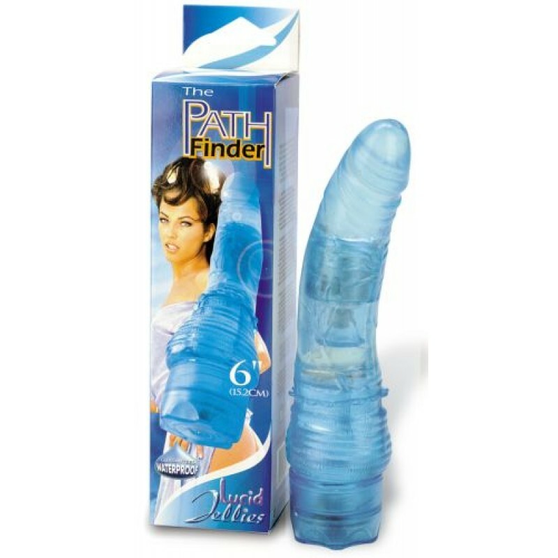 Path Finder Blue or Purple – Powerful Vibrating Dildo