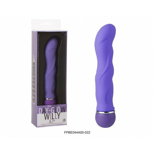 Day-Glow Willy 5.5 Inch G-Spot 10 Speed Vibrator