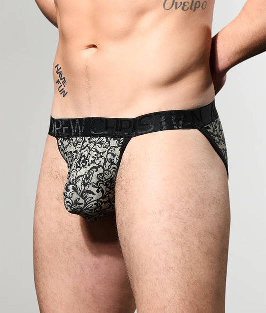 Lace Print Brief w/ ALMOST NAKED®
